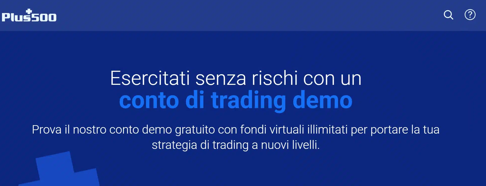 Plus500 - Demo account