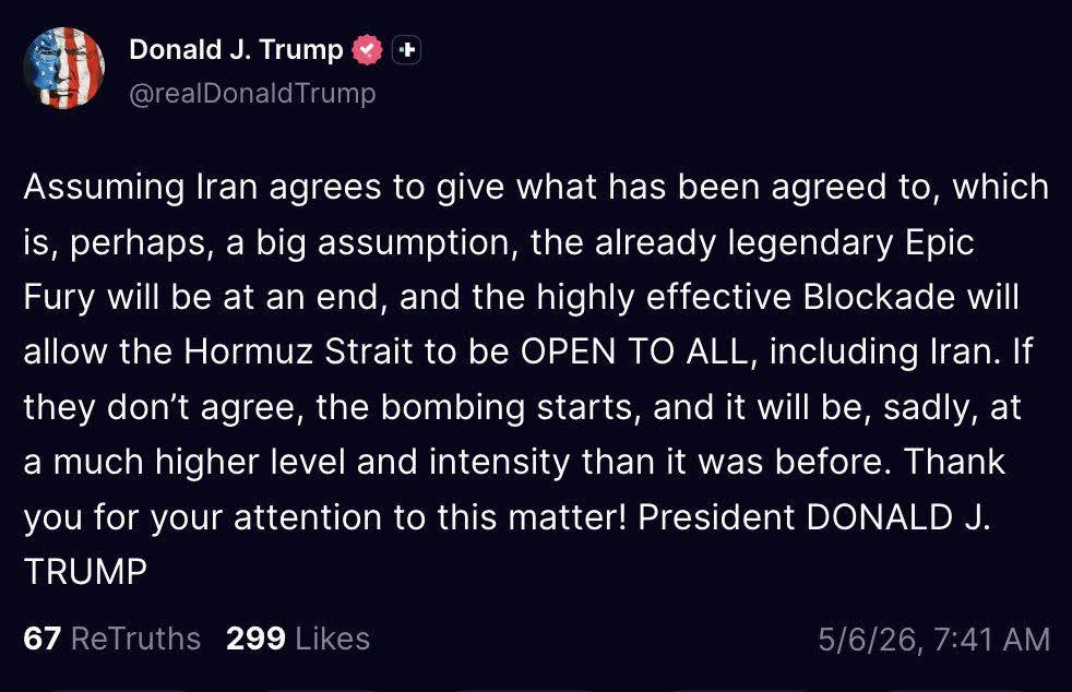Donald Trump possibile pace USA e Iran