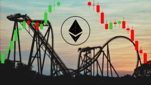 Ethereum ETH grafico volatilità montagne russe