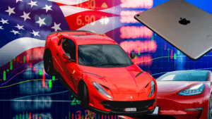 Nasdaq ATH Apple Ferrari