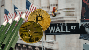 Calo Wall Street meglio le crypto