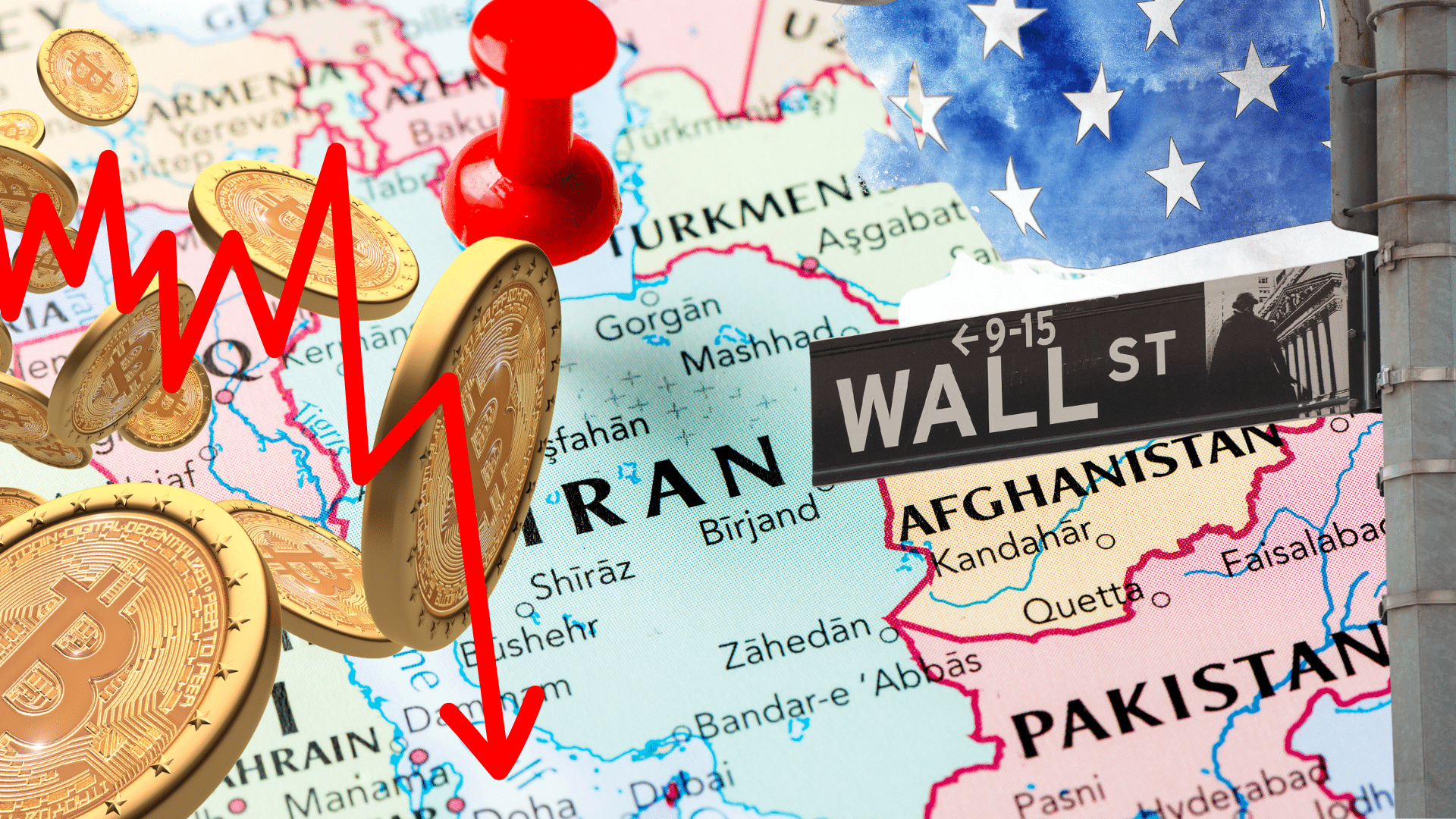 Crollo Wall Street e crypto: ecco cosa sta succedendo tra tassi Fed e tensioni USA-Iran