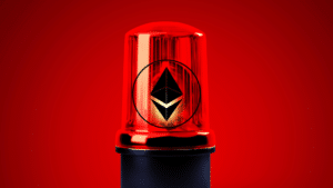 Ethereum crisi allarme sirena