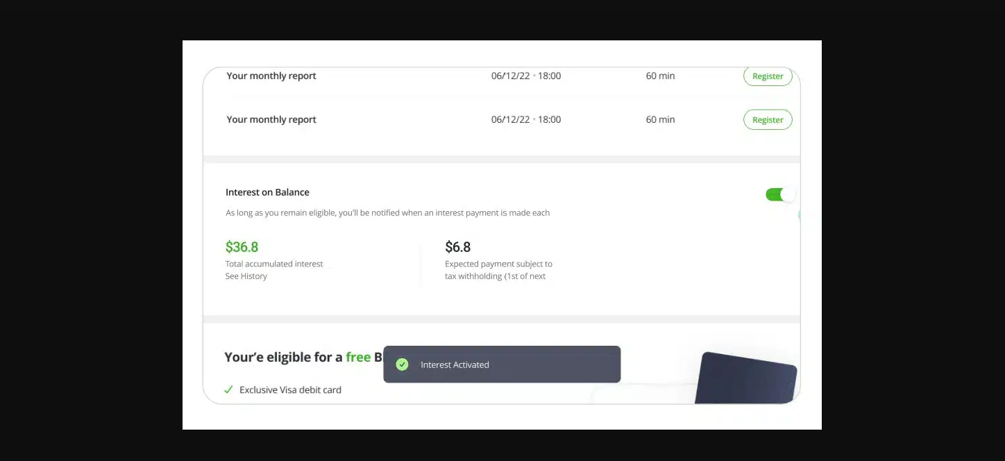 Attivare Interest on Balance su eToro