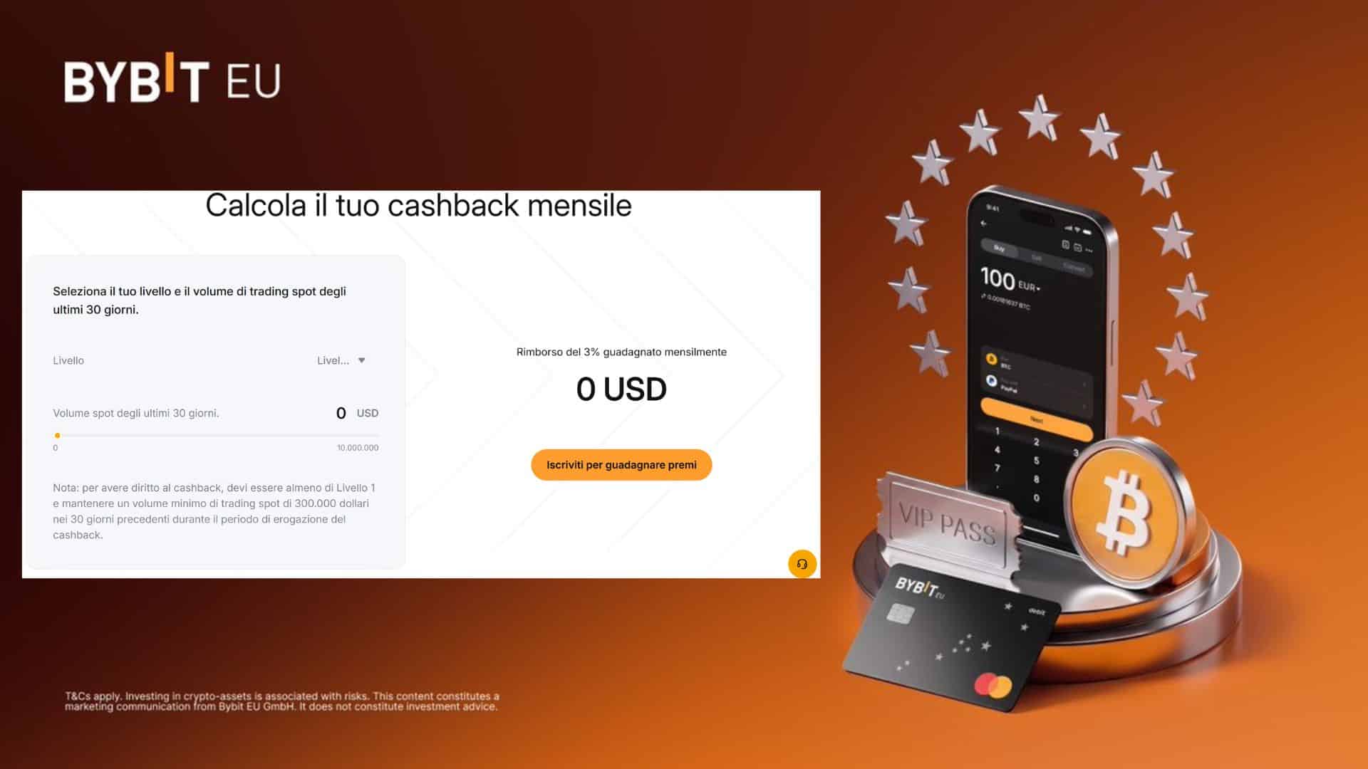 Bybit EU: Premi MAI Visti per chi Sposta i fondi sull'exchange MiCAR Compliant