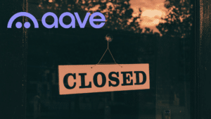 Aave chiusura crypto mercati chain adozione