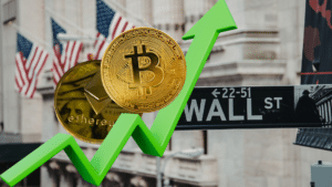 Rialzo Bitcoin ATH Dow Jones