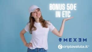 Bonus 50 euro in ETC - promo MEXEM