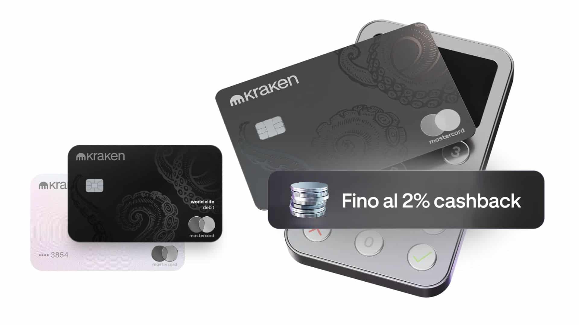 Kraken Card e Krak App: Cos'è, Cashback e Guida 2026