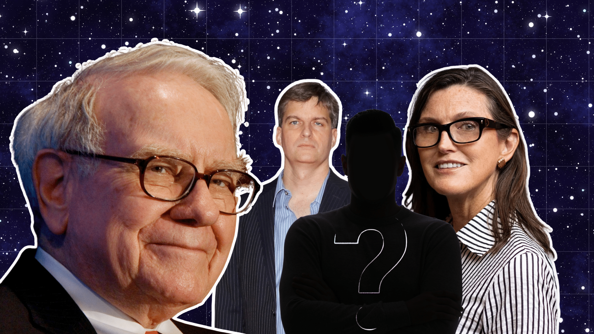 AI, Bitcoin, bolle: come investono Warren Buffett, Cathie Wood, Michael Burry e altri 2 investitori top