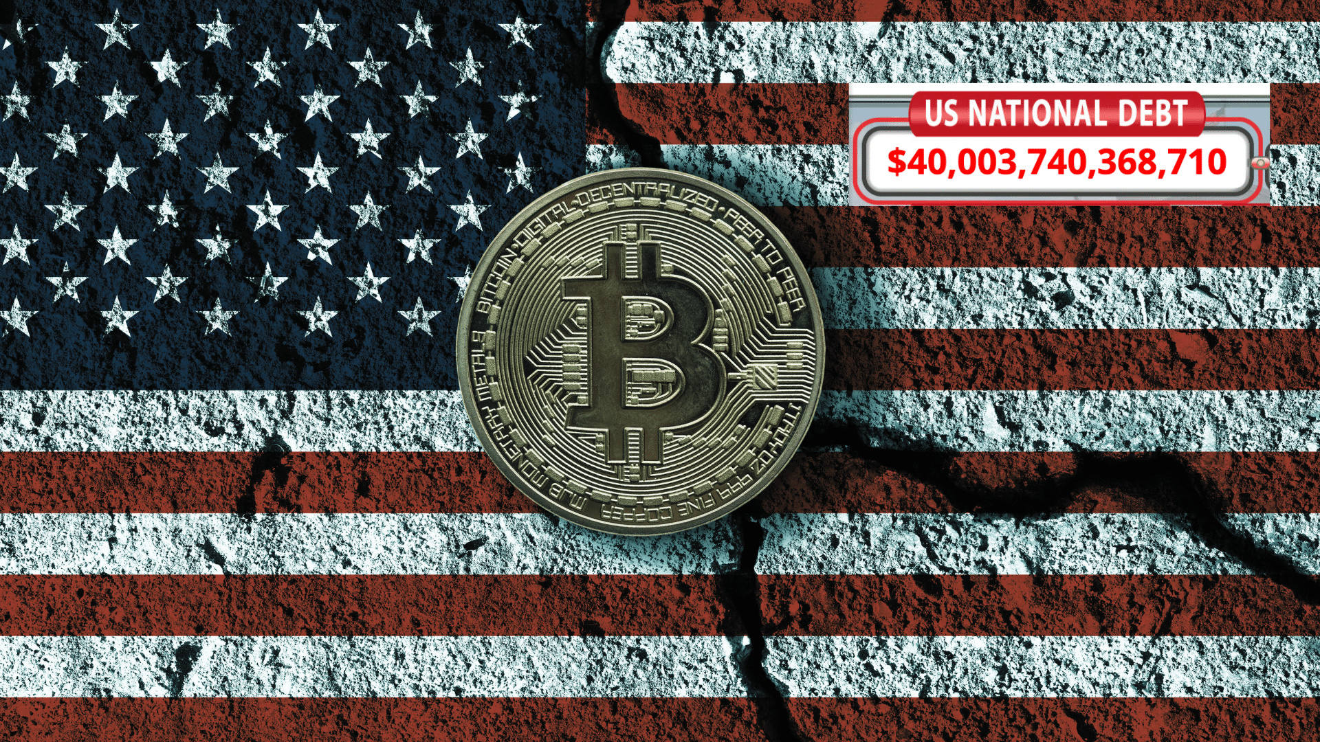 Debito pubblico USA sale a 40 mila miliardi di dollari: Bitcoin è la soluzione a un sistema sull'orlo del baratro