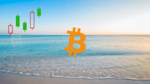 Bitcoin mare piatto volatilità calma