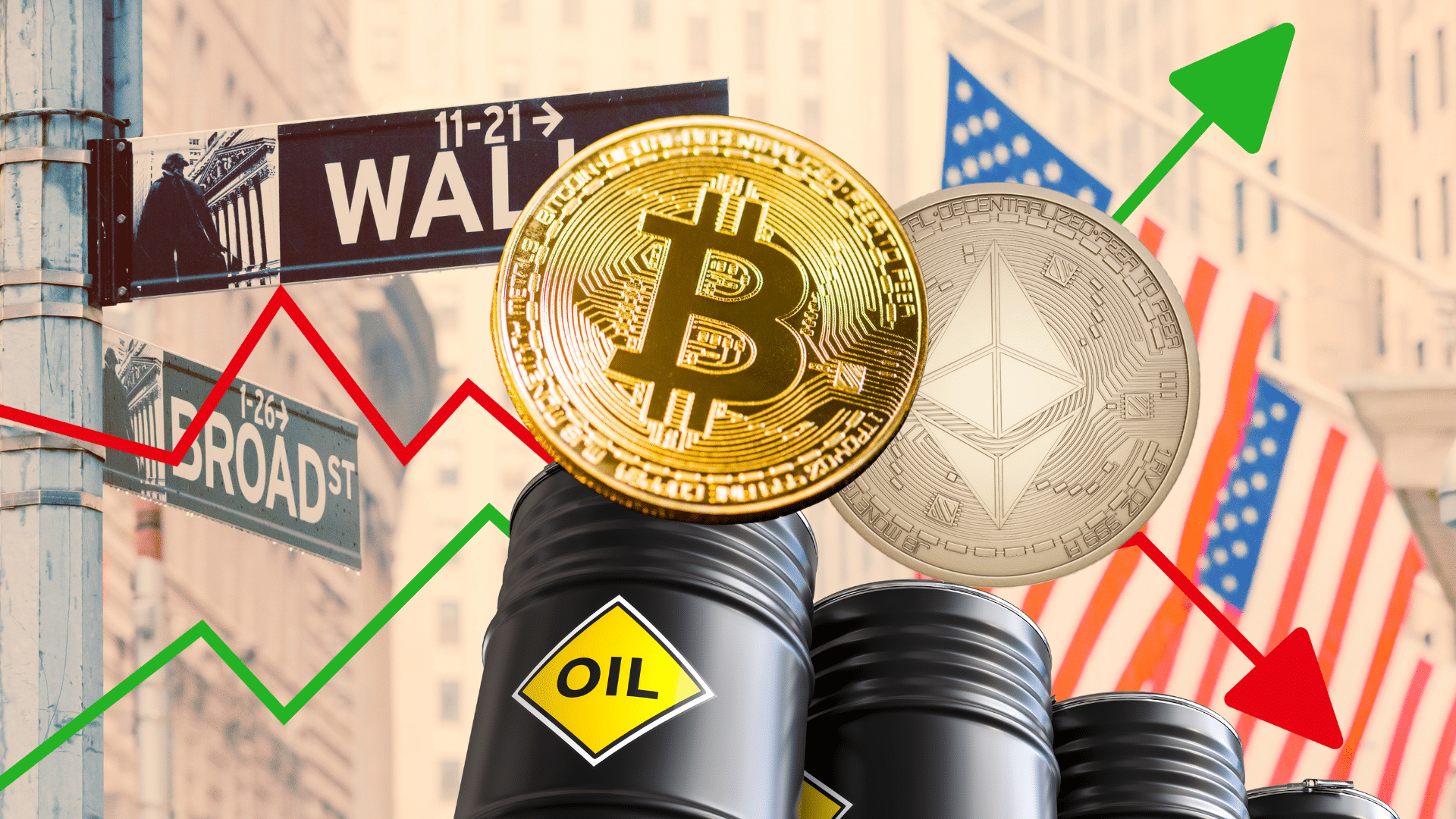 Wall Street riparte dai record, crypto frenate: petrolio e CPI possono cambiare lo scenario