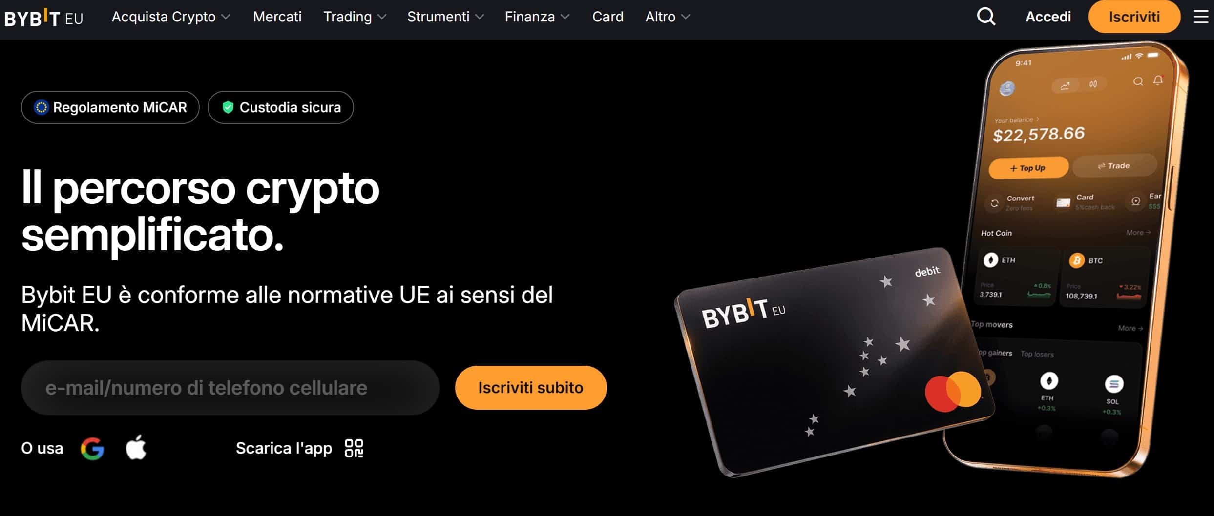 Migliori alternative a MEXC - Bybit EU