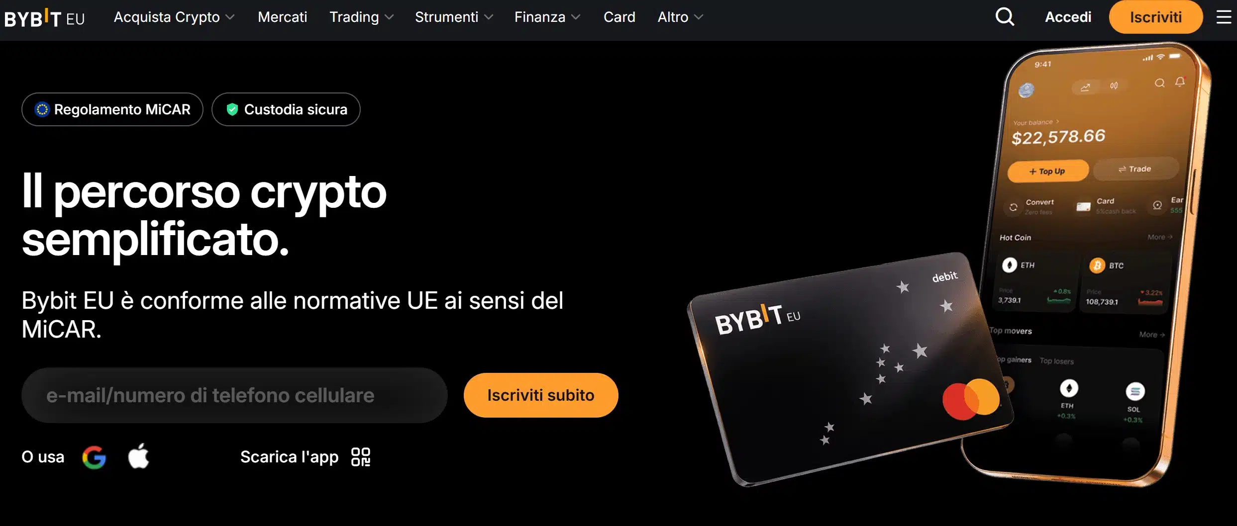 Migliori alternative a MEXC - Bybit EU