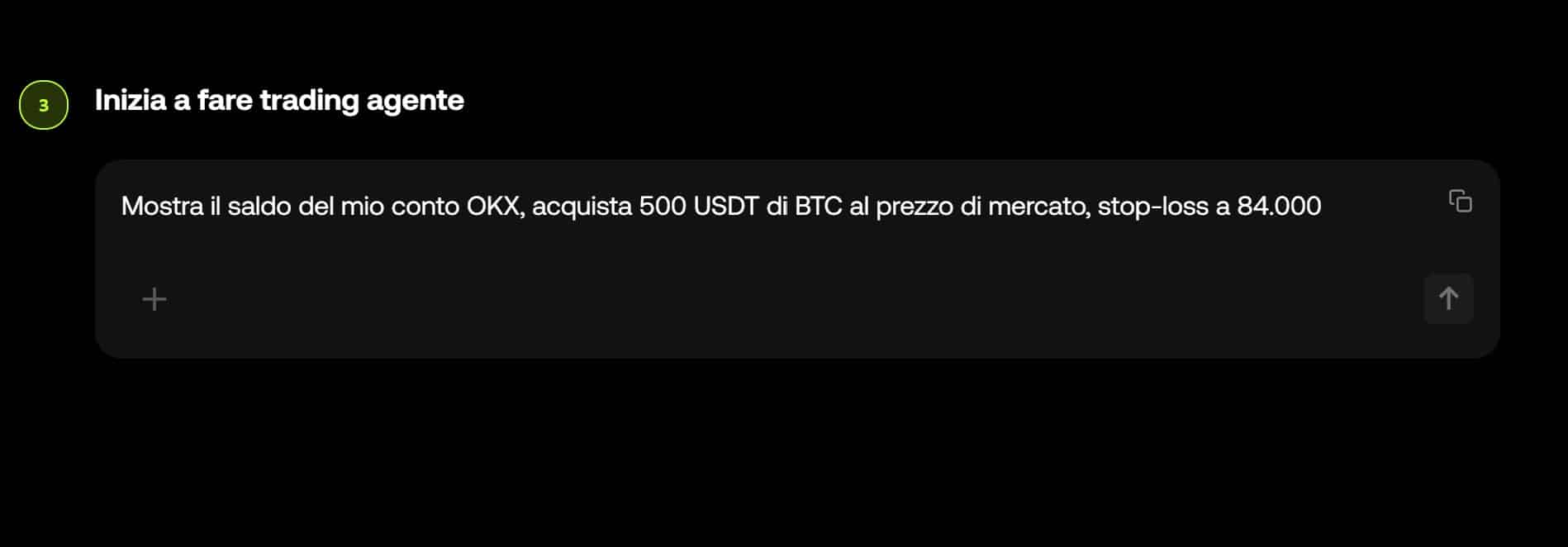 Utilizzo OKX Agent Trade Kit