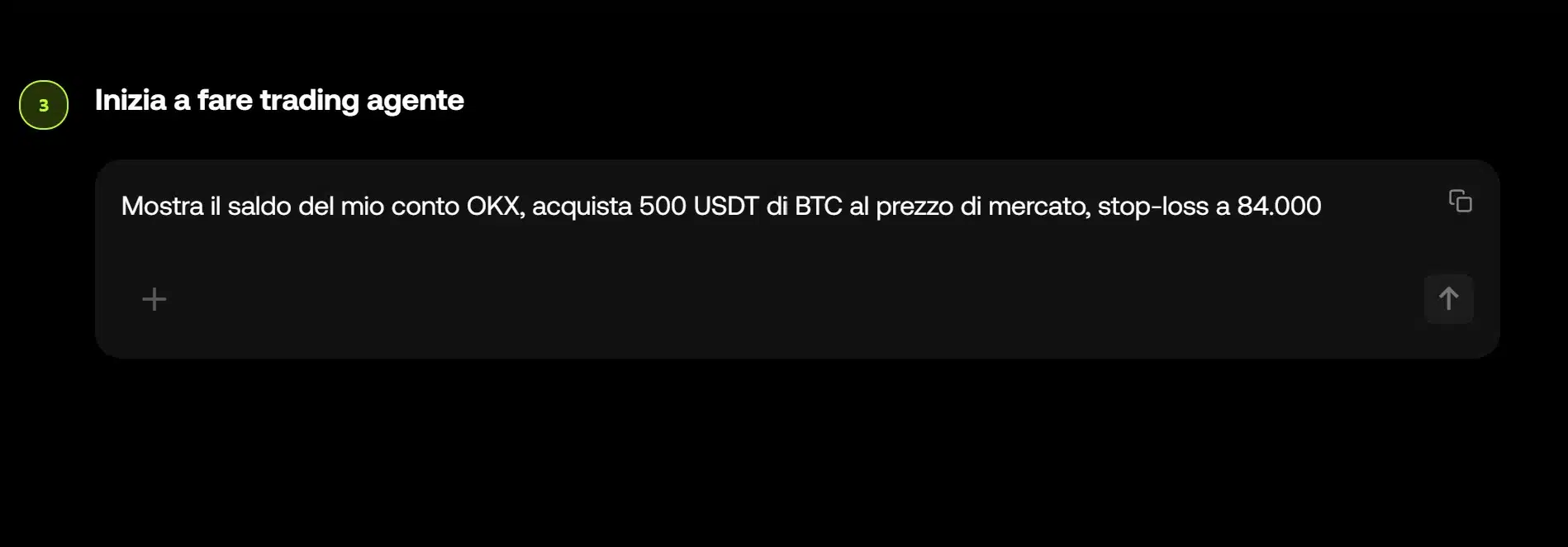 Utilizzo OKX Agent Trade Kit