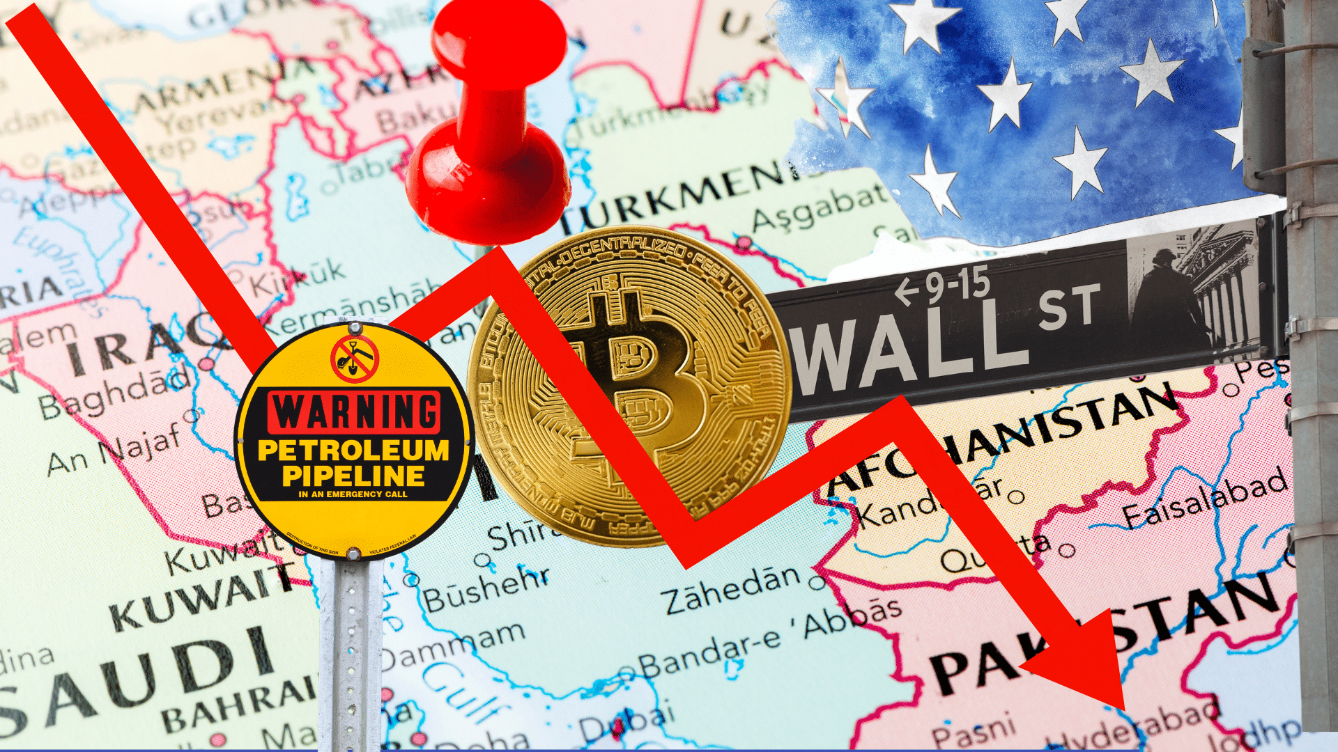 Guerra Iran-USA: il petrolio supera i 90$ e Borse e crypto accusano il colpo