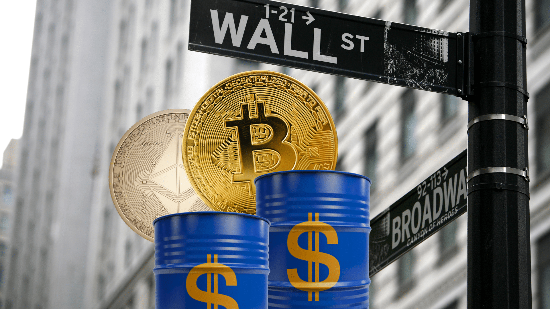 Bitcoin ed Ethereum al ribasso. Wall Street in rosso, in attesa dei dati che guideranno Fed. Il petrolio torna a salire