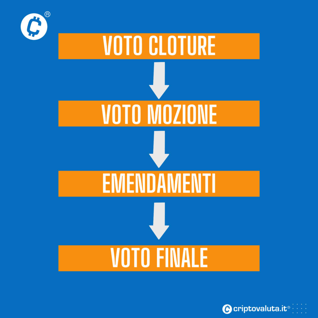 La procedura di voto