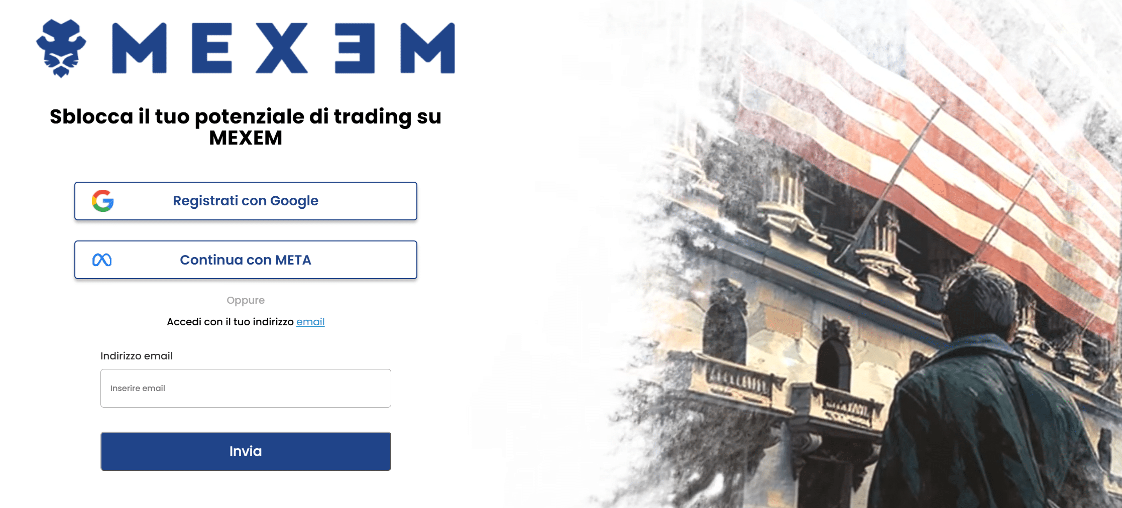 MEXEM AI Integration - step1: registrazione