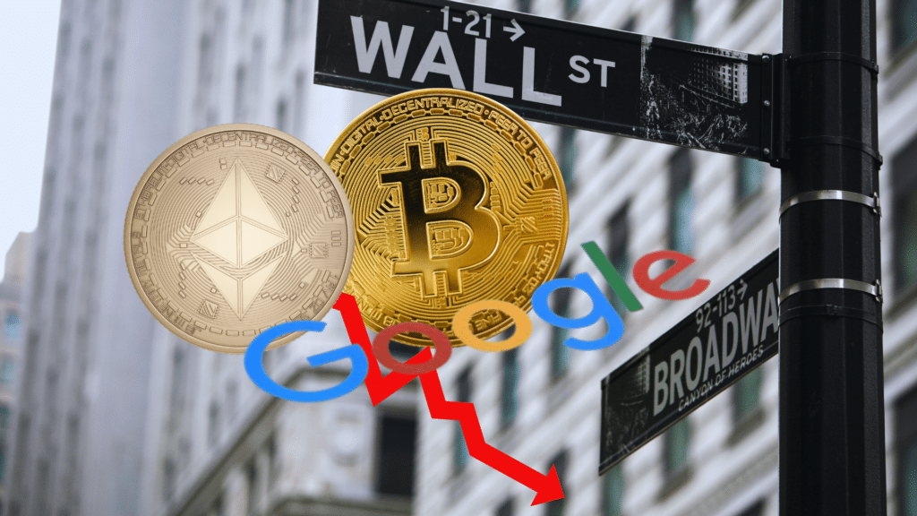 Alphabet crolla, la Fed spaventa i mercati con un rialzo a dicembre: Bitcoin ed Ethereum arretrano