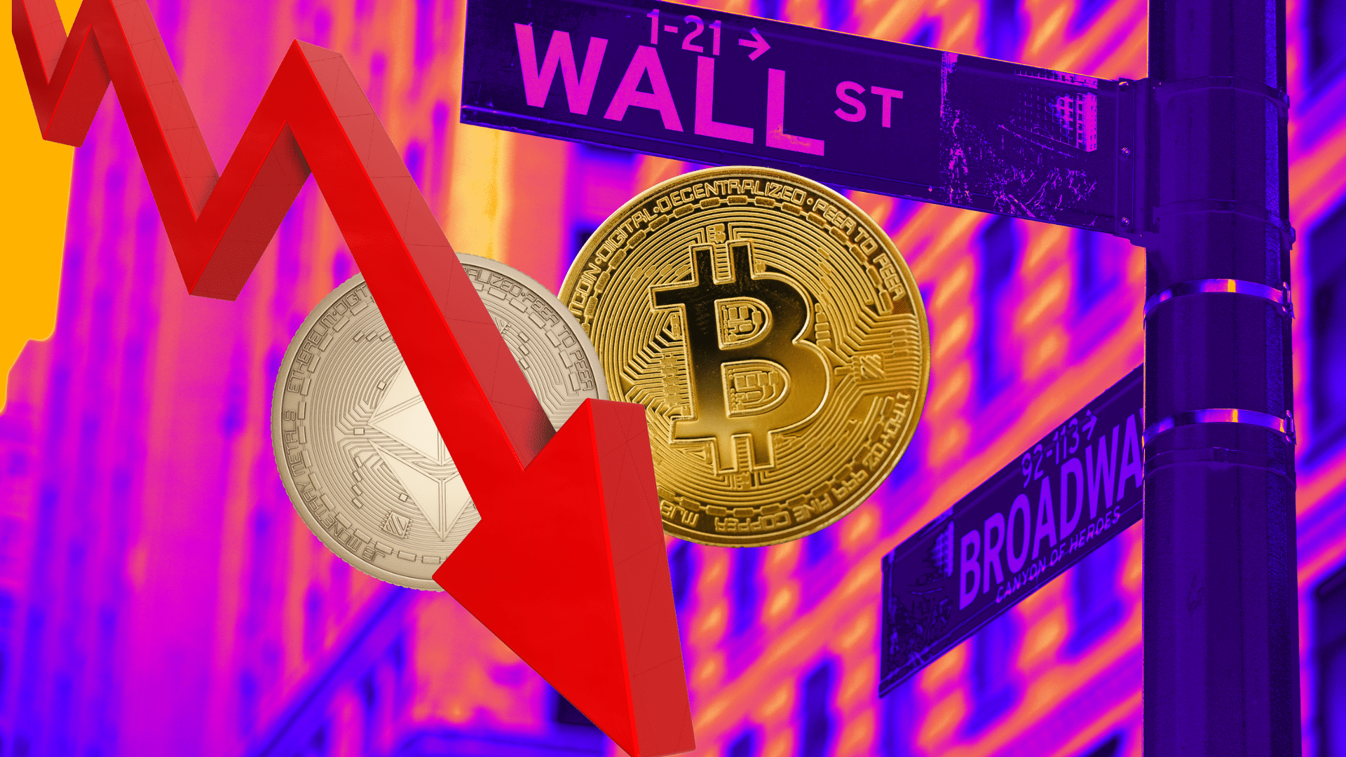 Wall Street e Borse asiatiche crollano dopo l’inflazione USA: Bitcoin e crypto in profondo rosso