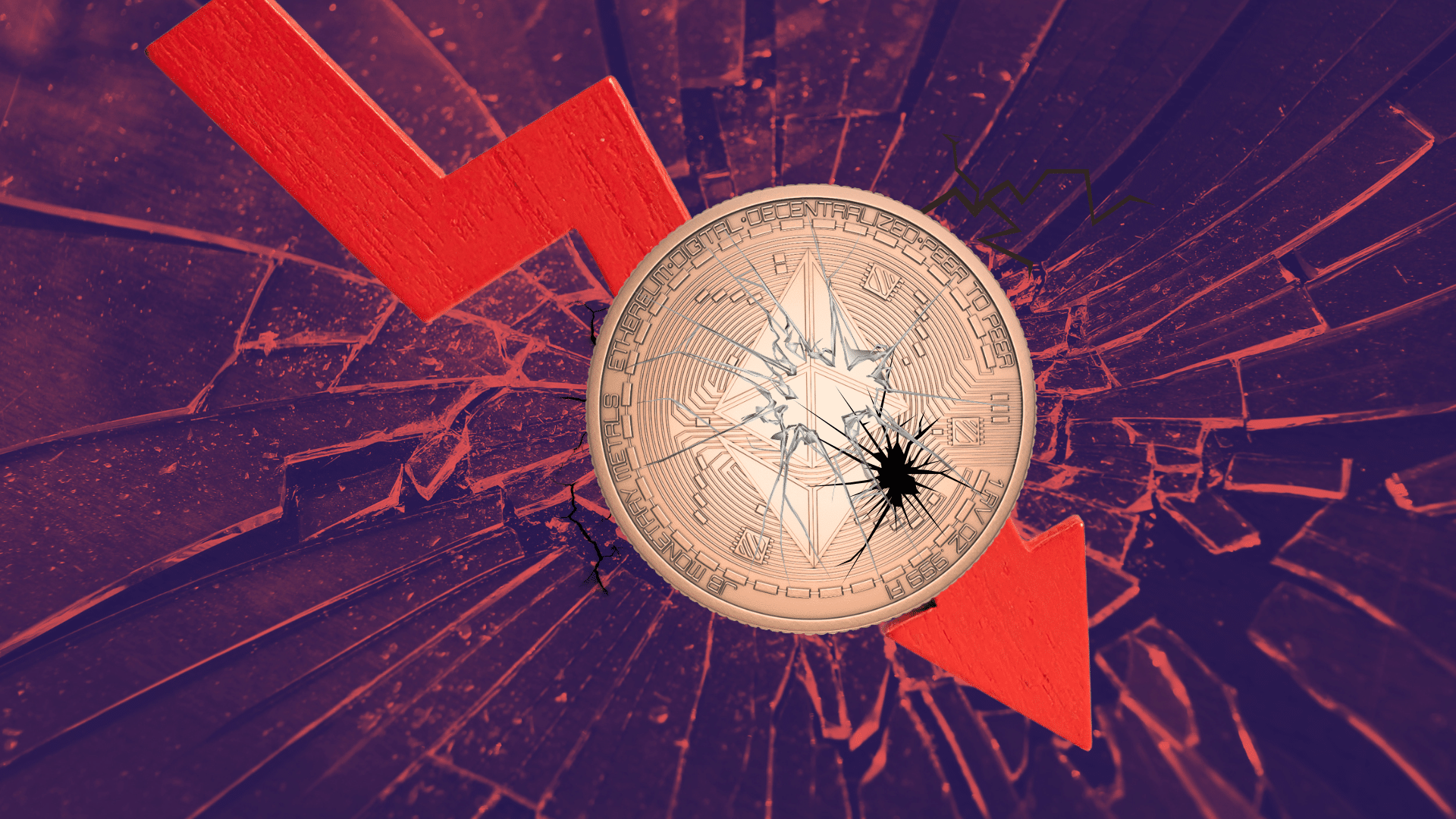 Ethereum testa il supporto a 2.315 USDT mentre vendite e liquidazioni aumentano la pressione