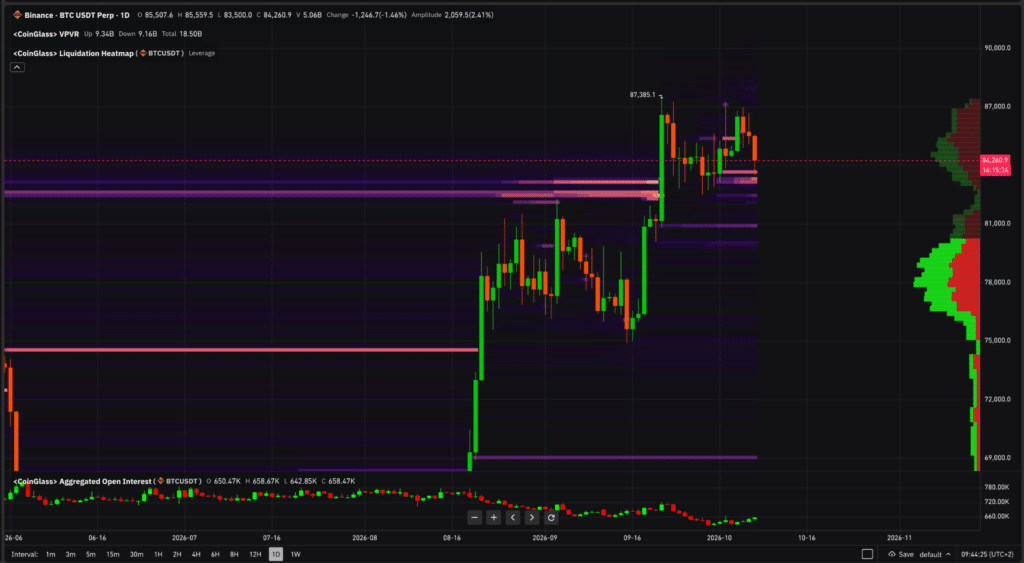Bitcoin mappa liquidazioni