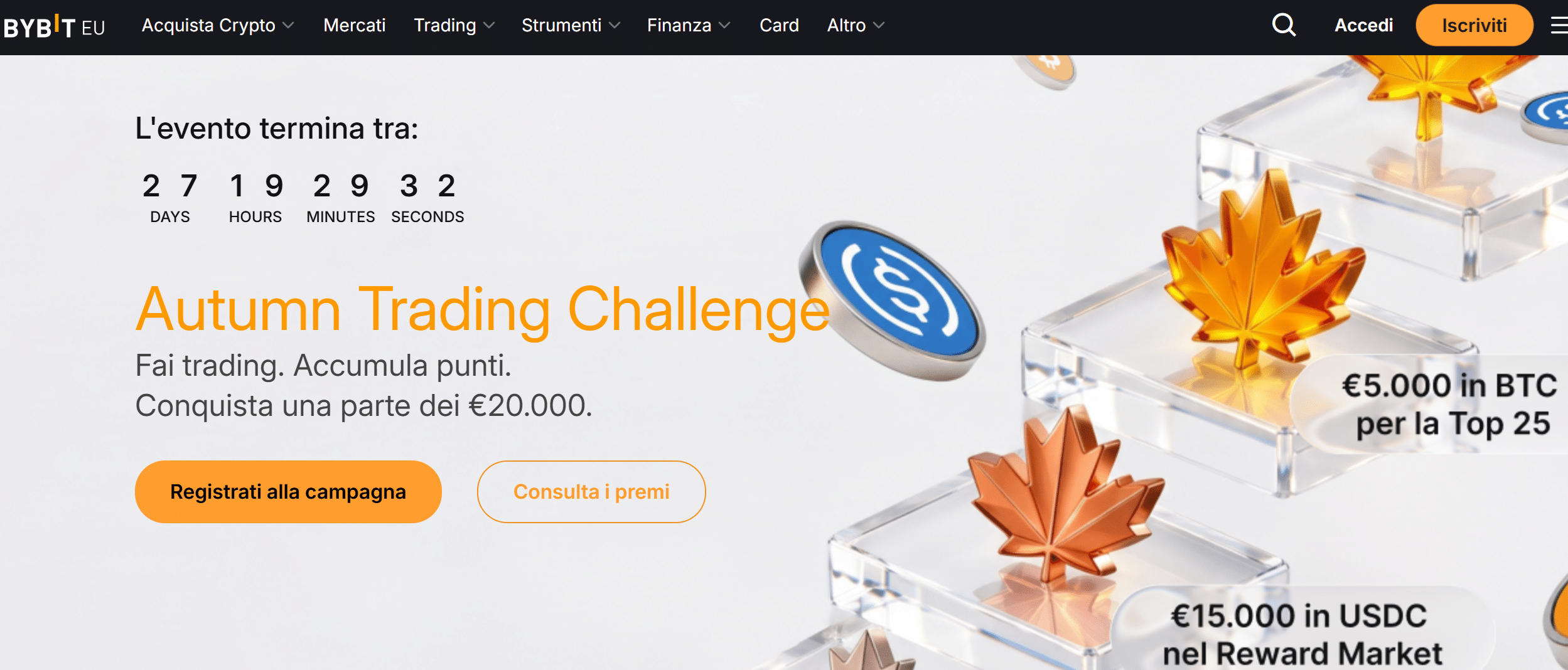 Autumn Trading Challenge - Bybit EU