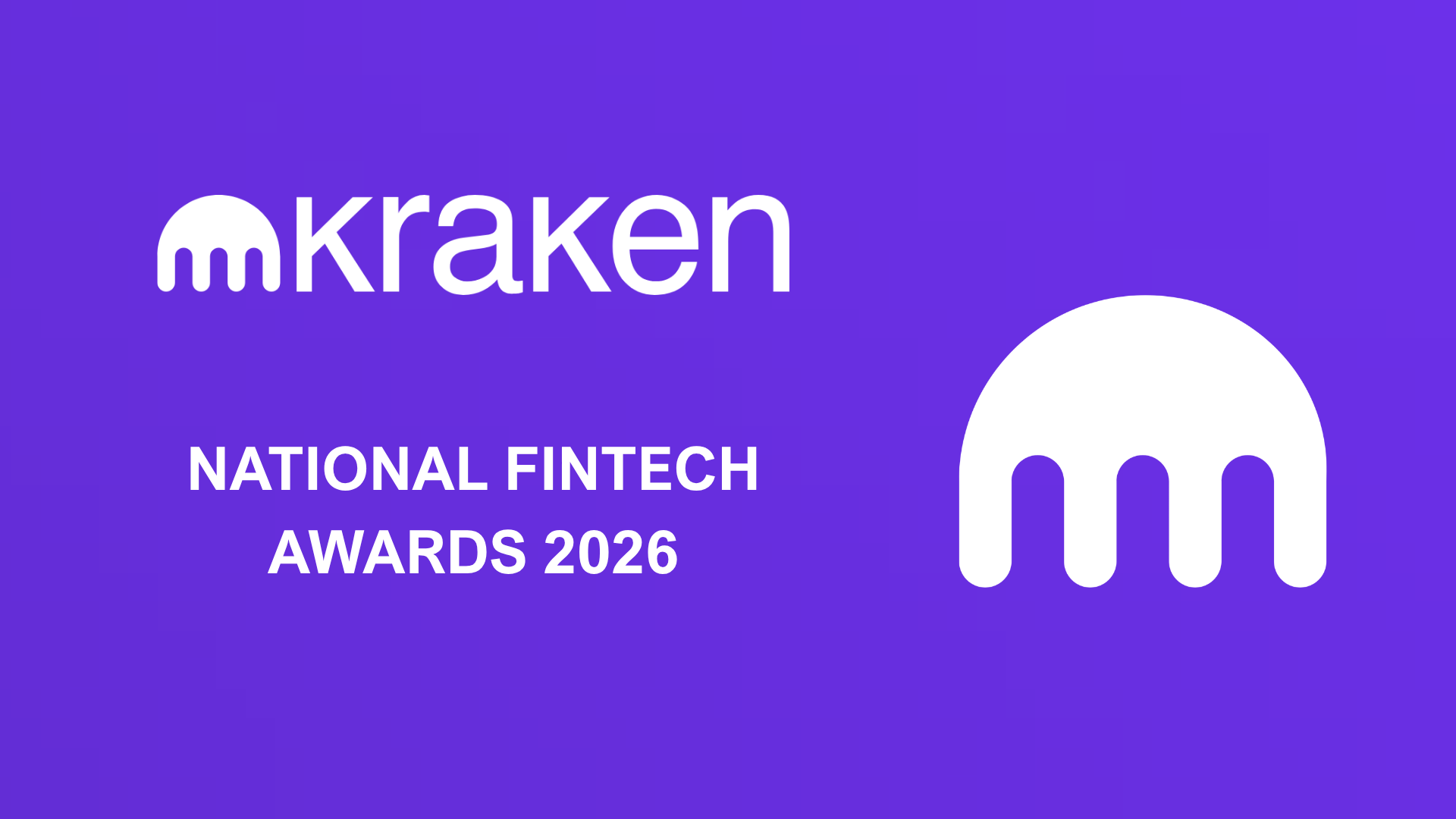 Kraken vince come migliore azienda fintech dell'anno ai National Fintech Awards 2026